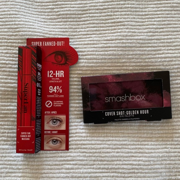 NEW Smashbox Bundle Mascara & Eye Palette - Picture 1 of 5